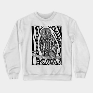 Day Hoot Crewneck Sweatshirt